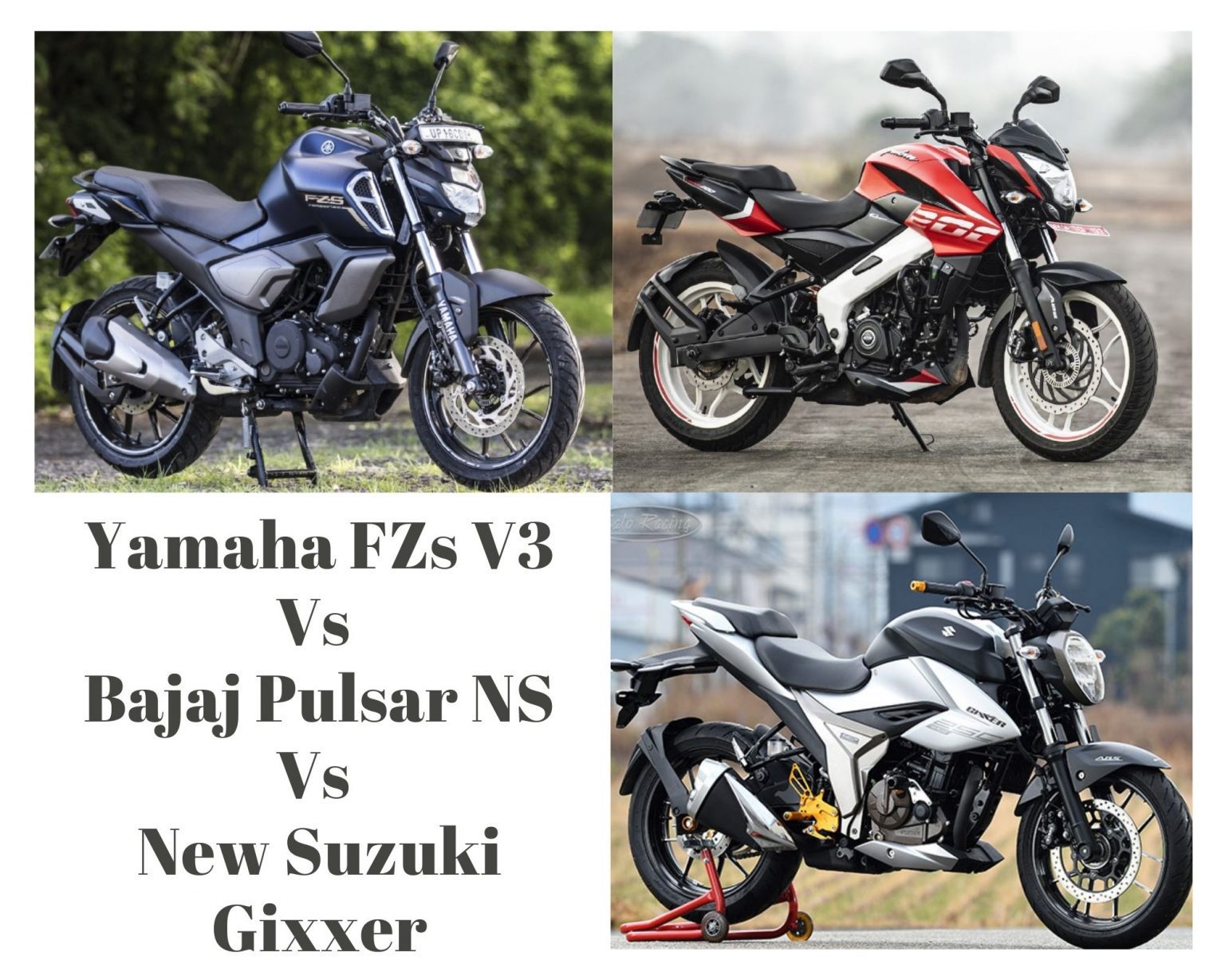 Yamaha FZs V3 Vs Suzuki Gixxer ABS Which One Is Better