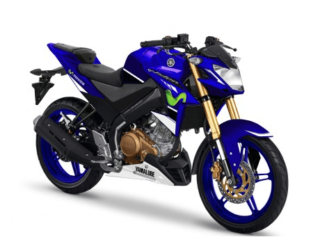 Yamaha Vixion blue