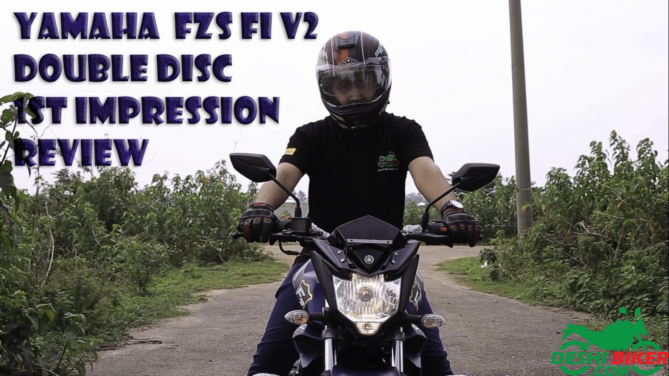 Yamaha FZs Double Disc 1st impression Review
