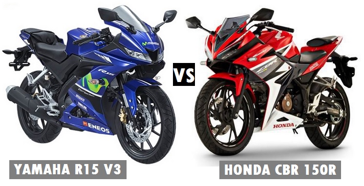 Yamaha R15 V3 Vs Honda Cbr 150r Comparison Review Indo Edition