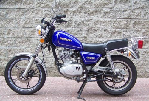 Suzuki GN 125 blue