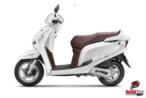 Honda Aviator 110 Pearl amazing white