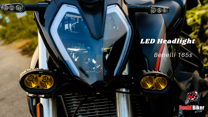 Benelli 165s headlight