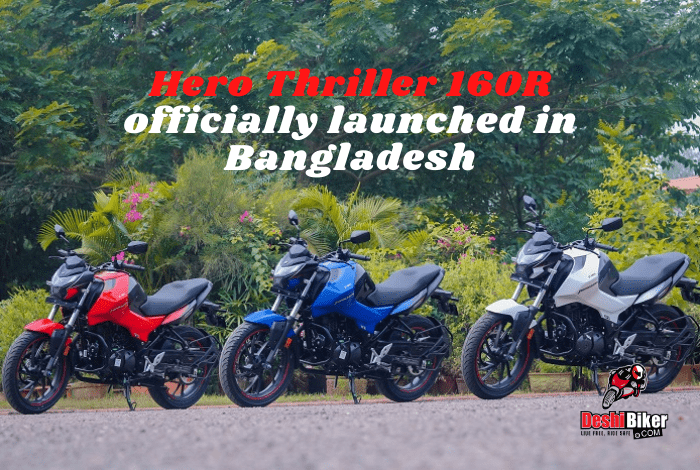Hero Thriller 160r Officially Launched In Bangladesh