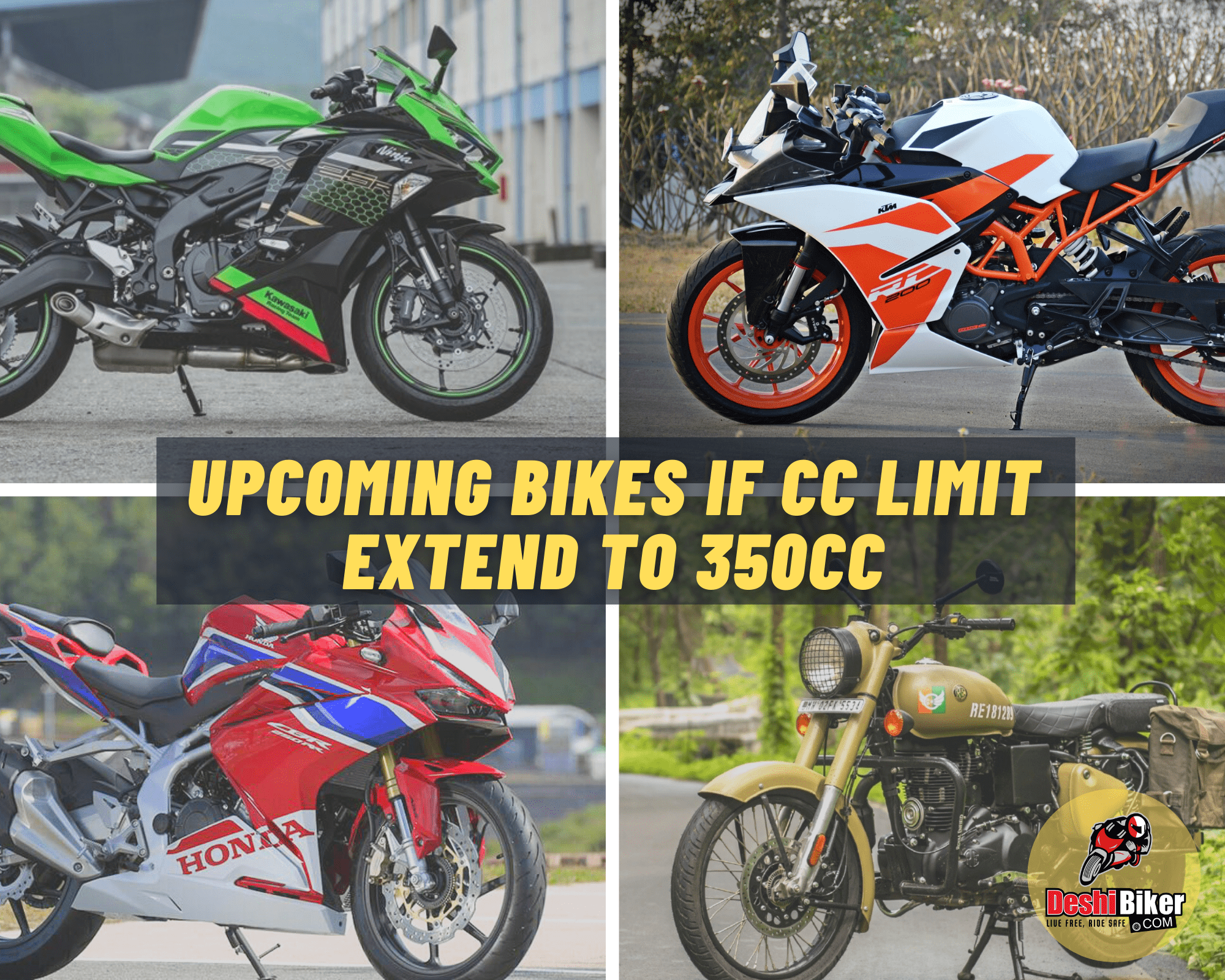 upcoming motorcycles in BD under 350cc