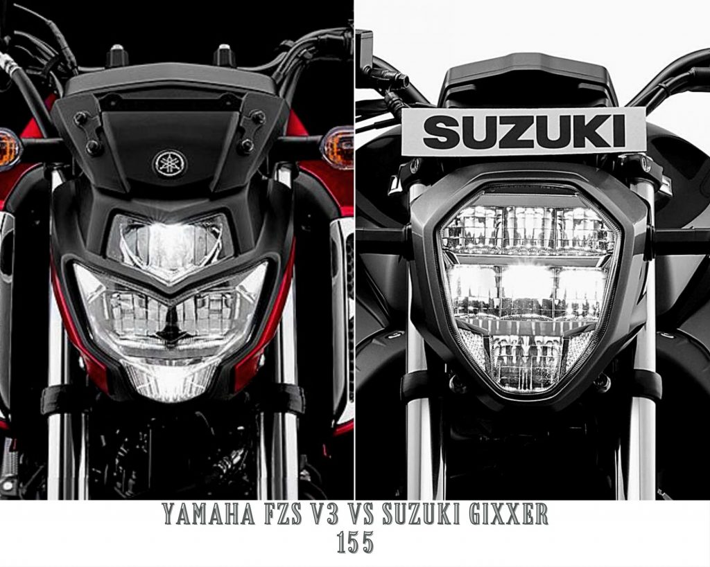 Yamaha FZS V3 Vs Suzuki Gixxer 155 (1)