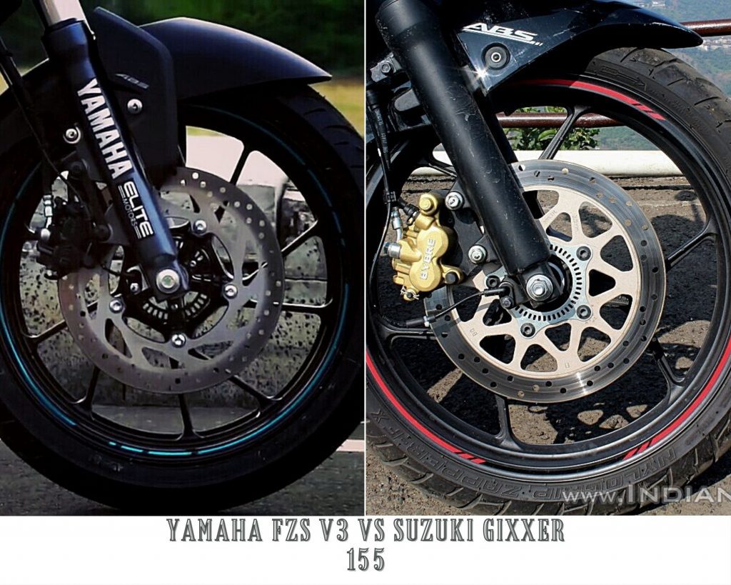 Yamaha FZS V3 Vs Suzuki Gixxer 155 (2)