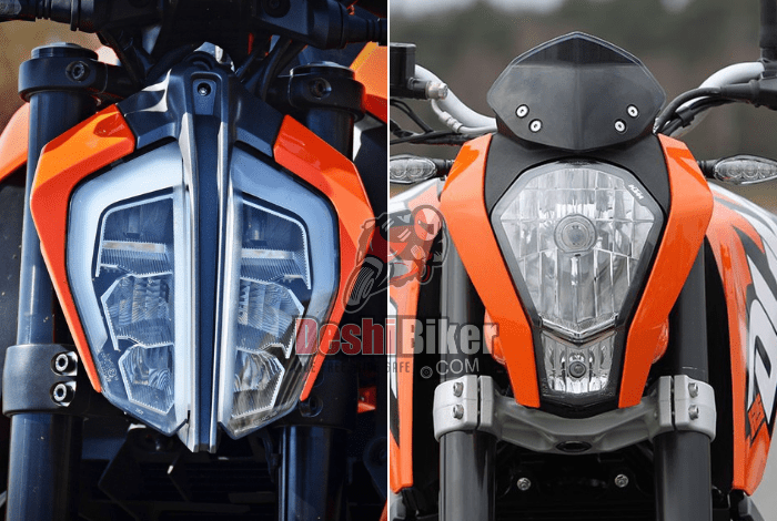 KTM Duke 125 Indian Vs European