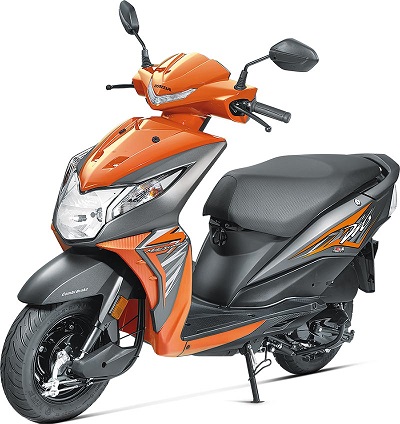 Honda Dio Orange