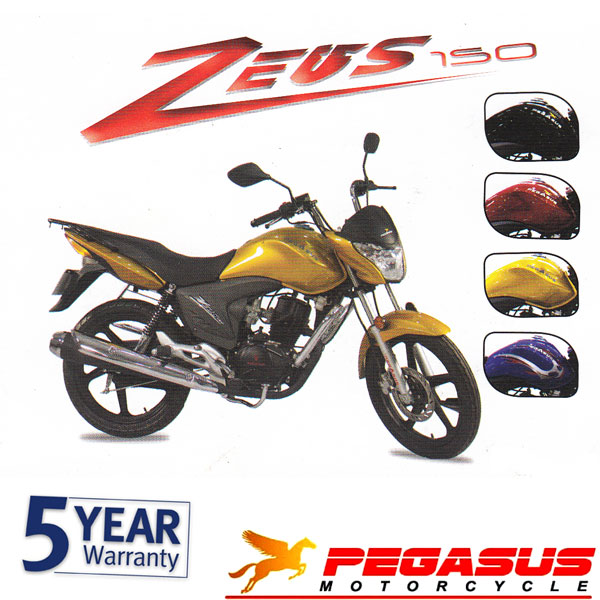 Pegasus Zeus 150 colors