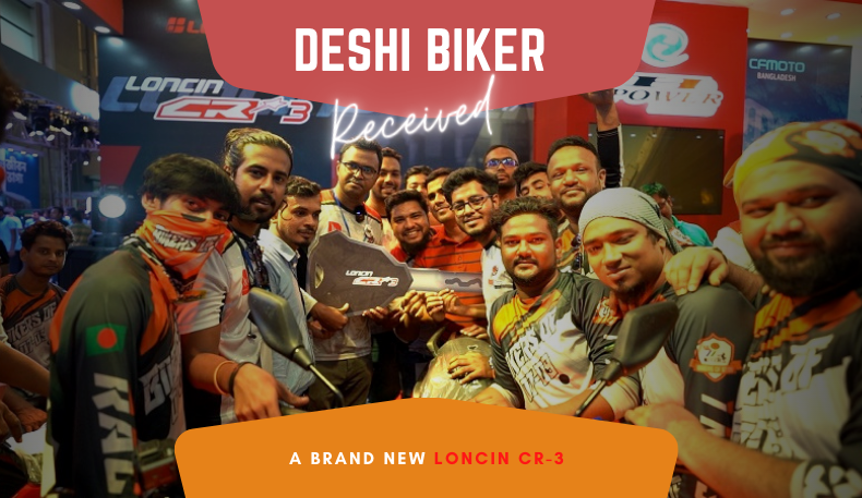 Deshi Biker got A loncin CR-3