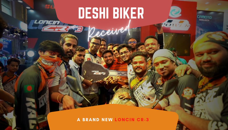 Deshi Biker got A loncin CR-3