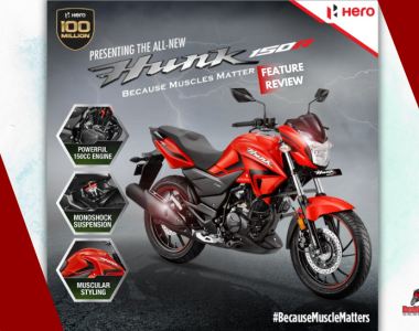 Hero Hunk 150R Feature review
