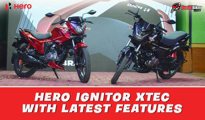Hero Ignitor Xtec 125 with all latest features