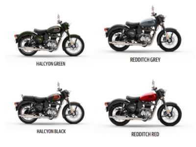 Royal Enfield classic Available color