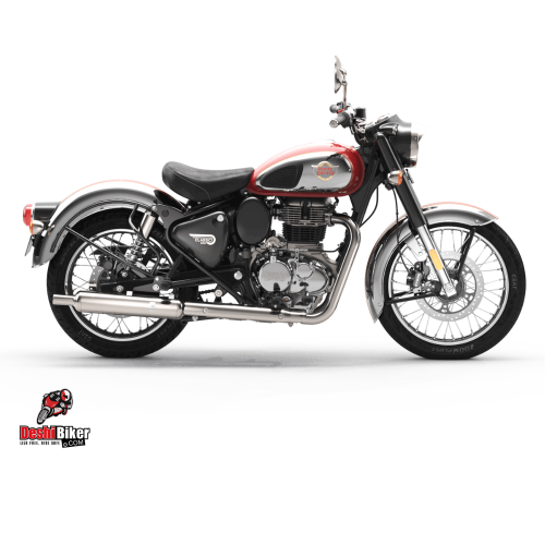 Royal Enfield Classic 350 Chrome red ABS