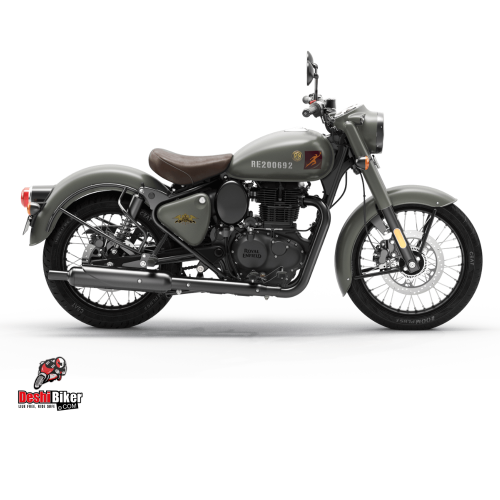 Royal Enfield Classic 350 signal marsh grey