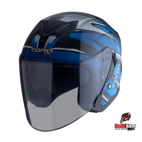 TORQ Arrow Revali Helmets - Glossy Blue-Black price in Bangladesh