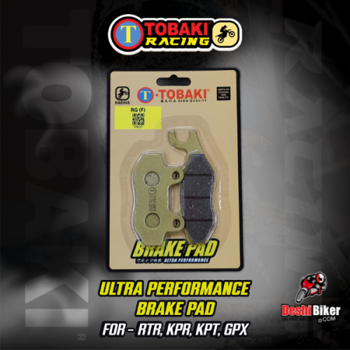 Tobaki Front Brake Pad For RTR, KPR, KPT, GPX price in Bangladesh