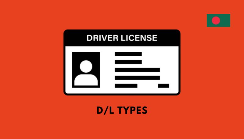 Driving License Type in Bangladesh