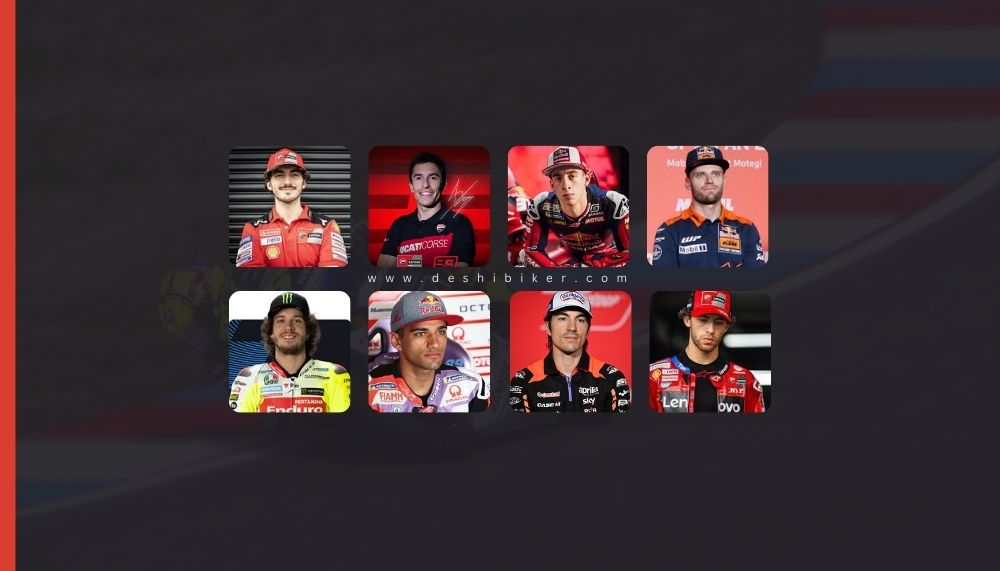 MotoGP Team Rider Lineups