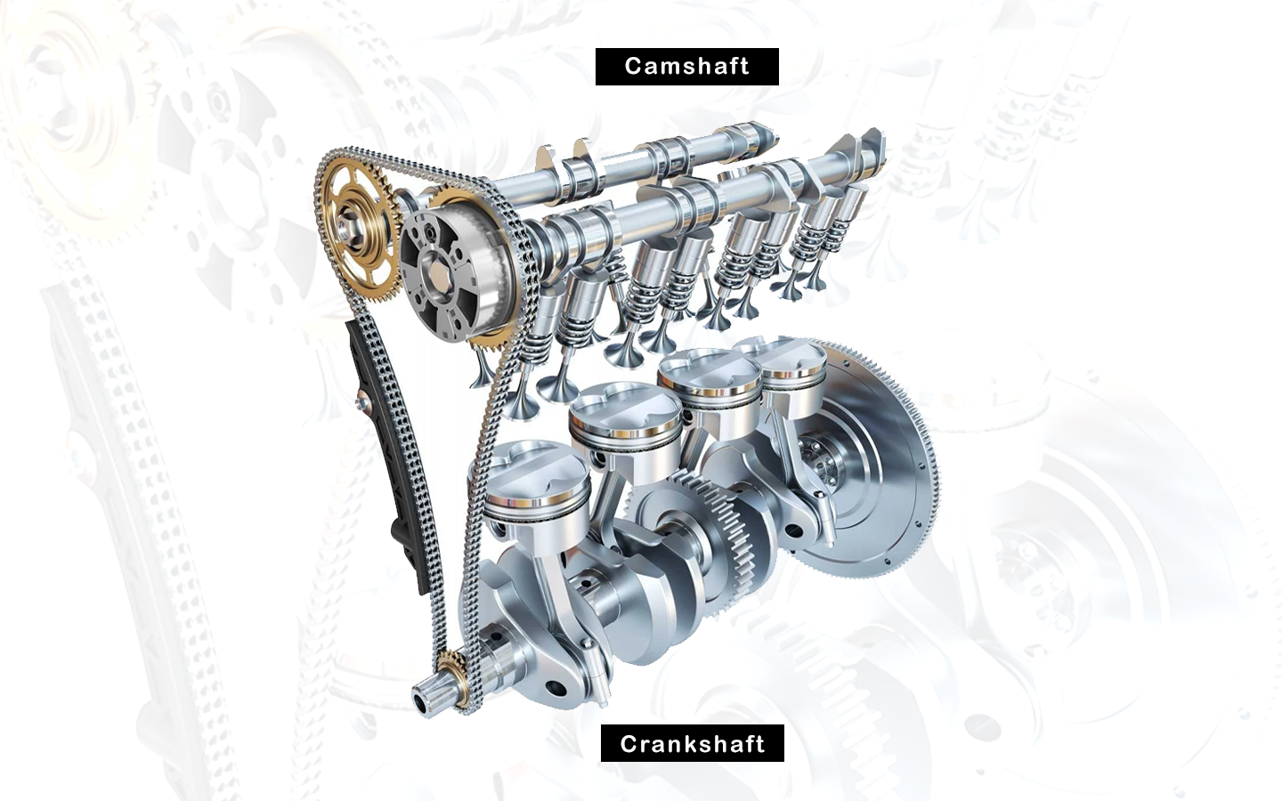 What is the Difference between Crankshaft & Camshaft