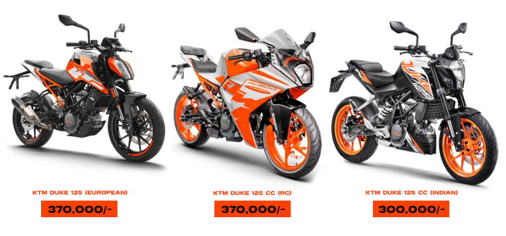 KTM NEW MRP