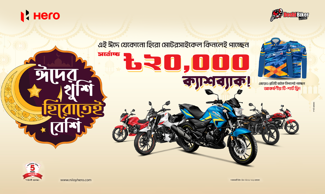 Hero offers upto 10000 taka cashback on this Eid Ul Fitr