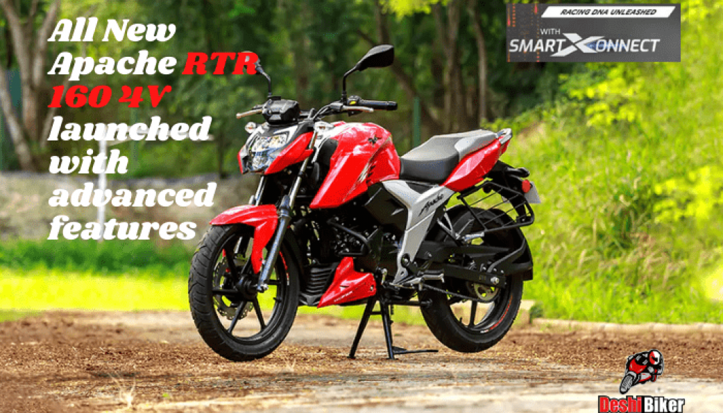 Tvs Launched The New Edition Of Apache Rtr 160 4v In Bangladesh