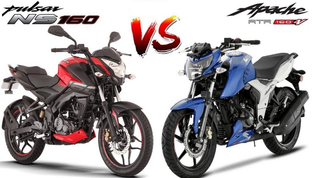 Pulsar 160 Ns Vs Apache Rtr 160 4v Comparison Which One Is Best